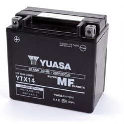 Batería Yuasa YTX14-WC Precargada