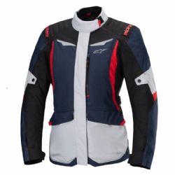 Chaqueta Alpinestars Stella ST-1 Waterproof Lady Azul Oscuro / Negro / Rojo