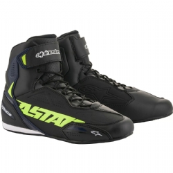 Botas Alpinestars Faster-3 Negro / Amarillo Fluor