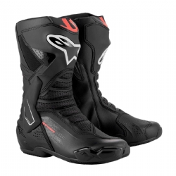 Botas Alpinestars SMX-6 V3 Negro / Rojo Fluor