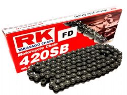 Cadena Rk RK420SB 146 eslabones negro