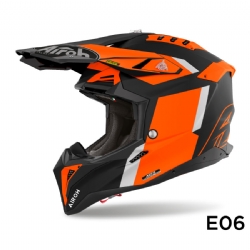 Casco Airoh Aviator 3 Glory Naranja Mate