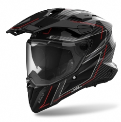 Casco Airoh Commander 2 Carbon Stylish Brillo