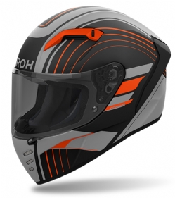 Casco Airoh Connor Achieve Naranja Mate