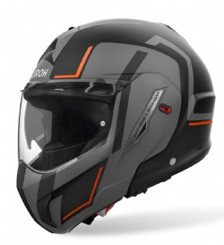 Casco Airoh Mathisse II Genius Naranja Mate