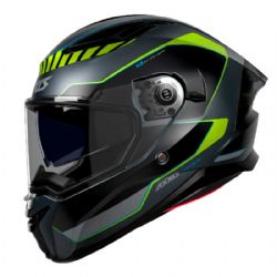 Casco Axxis FF130 Panther SV Gale B3 Gris / Amarillo Mate