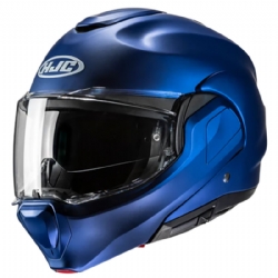 Casco HJC F100 Solido Semi Flat / Azul Metal