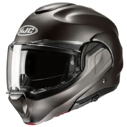 Casco HJC F100 Solido Semi Flat Titanio