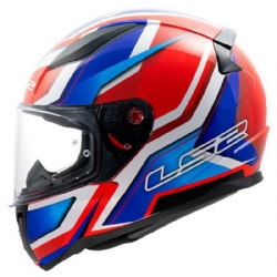 Casco LS2 FF353 Rapid II Flitz Blanco / Azul / Rojo