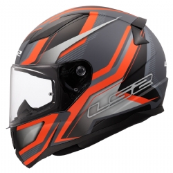 Casco LS2 FF353 Rapid II Flitz Naranja  / Gris