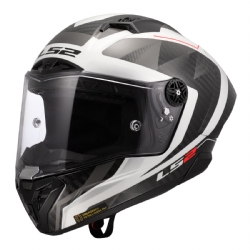 Casco LS2 FF805 Thunder GP Aero Raute Blanco  / Gris