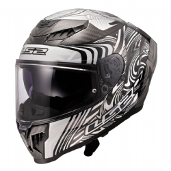 Casco LS2 FF807 Dragon Enthum Plata