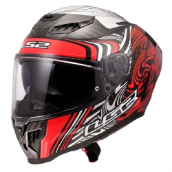 Casco LS2 FF807 Dragon Enthum Rojo