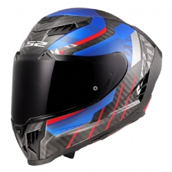 Casco LS2 FF807 Dragon Trax Azul / Rojo