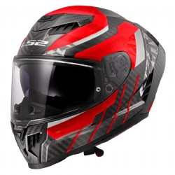 Casco LS2 FF807 Dragon Trax Rojo