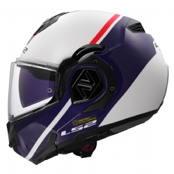 Casco LS2 FF906 Advant Swipe Blanco / Azul