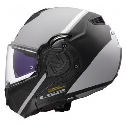 Casco LS2 FF906 Advant Swipe Gris / Negro