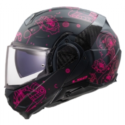 Casco LS2 FF910 Advant II Sophia Negro / Rosa