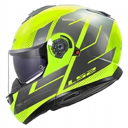 Casco LS2 Ff908 Strobe II Code Amarillo / Gris