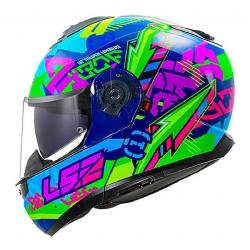 Casco LS2 Ff908 Strobe II Svent Azul / Verde