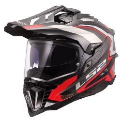 Casco LS2 MX701 Explorer C Frontier II Rojo