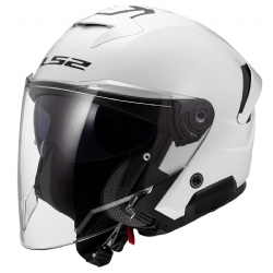 Casco LS2 OF618 Verso II Solid Blanco