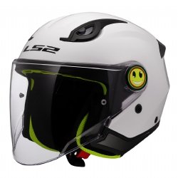 Casco LS2 OF622 Funny II Solid Blanco