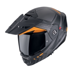 Casco Scorpion ADX-2 Lewis Negro Mate / Naranja