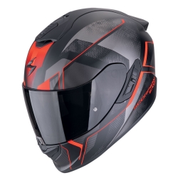 Casco Scorpion EXO-1400 EVO II Air Intensio Negro Mate / Rojo