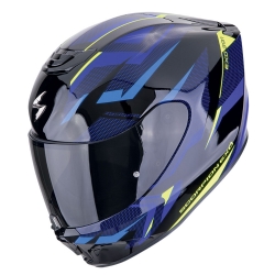 Casco Scorpion EXO-391 Aaxo Negro / Azul