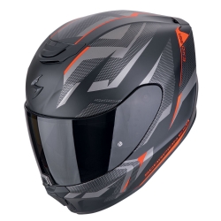 Casco Scorpion EXO-391 Aaxo Negro Mate / Rojo