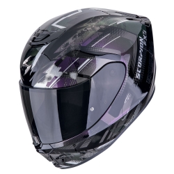 Casco Scorpion EXO-391 Clutter Negro / Camaleonte