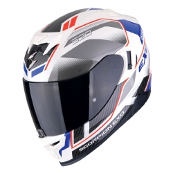 Casco Scorpion EXO-520 EVO Air Lena Blanco Perla / Azul