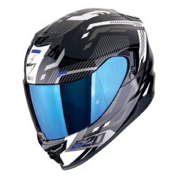 Casco Scorpion EXO-520 EVO Air Ranka Negro / Blanco / Azul