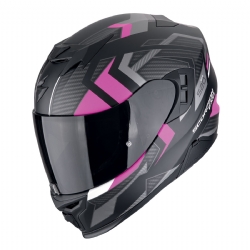 Casco Scorpion EXO-520 EVO Air Sensus Negro Mate / Rosa