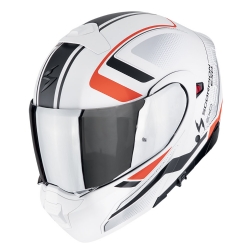 Casco Scorpion EXO-930 EVO Ardens Blanco Mate / Negro / Rojo