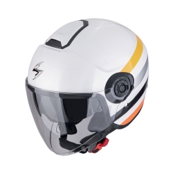 Casco Scorpion EXO-City II Bee Blanco / Amarillo