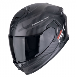 Casco Scorpion EXO-GT SP Air Flex Negro Mate / Plata