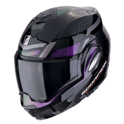 Casco Scorpion EXO-Tech EVO Conquer Negro / Camaleon