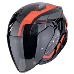 Casco Scorpion EXO-Z1 Vue Negro / Rojo