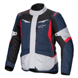 Chaqueta Alpinestars ST-1 Waterproof Azul Oscuro / Negro / Rojo