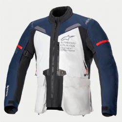 Chaqueta Alpinestars St-7 2l Gore-tex Ice Gris / Azul Oscuro / Negro