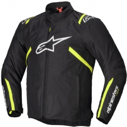 Chaqueta Alpinestars T-SPS V2 WP Negro / Blanco / Amarillo Fluor