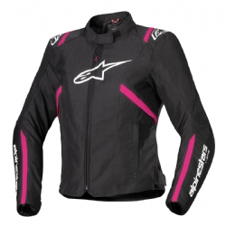 Chaqueta Alpinestars Stella T-SPS V2 WP Negro / Blanco / Rosa Diva