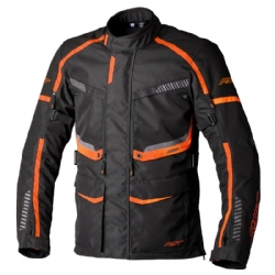 Chaqueta textil RST Maverick Evo Negro / Naranja