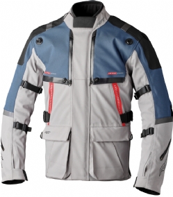 Chaqueta textil RST Pro Series Vulcan CE Negro Plata / Azul