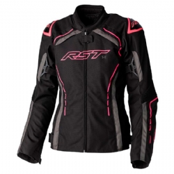 Chaqueta textil mujer RST S1 CE Rosa Flúor