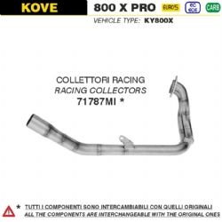 Colectores escape racing 71787MI Kove 800X Pro 2024