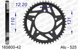 Corona AFAM 165800-42 Aluminio