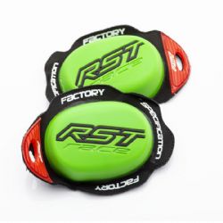 Deslizaderas de rodilla RST Factory Knee Sliders Verde Fluor